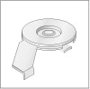 Staffa da soffitto