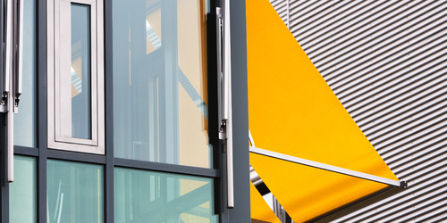 Vertical window awnings - exceptional window cover