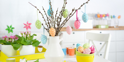 Decorazioni per finestre di Pasqua