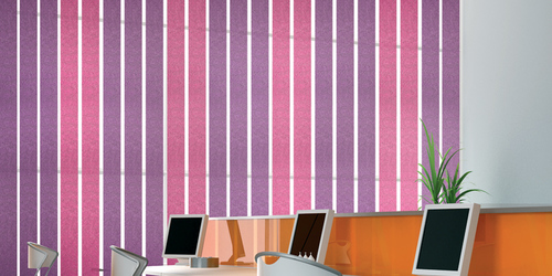 Verticals - comfortable work in office space