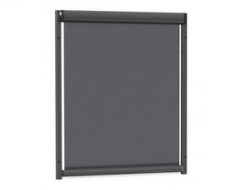 vertical screen awning