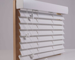 High quality custom made Knall Wooden Blinds