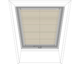 Finestra da tetto FAKRO Tenda plissettata APS 667 beige