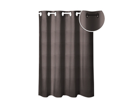 Tenda con occhielli su misura marrone