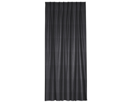 Tenda plissettata Mikroflex nera