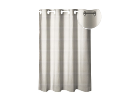 Tenda con occhielli su misura beige
