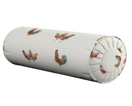 Cuscino cilindrico con pieghe