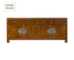 Cassettiera Ibuku 4 ante + 4 cassetti, marrone 174x50x90cm