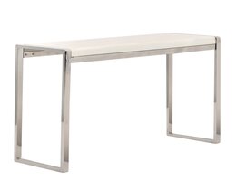 Consolle in marmo Chianti bianco avorio 120x40x80cm