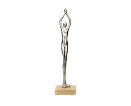 Decorazione Silver Woman II wys. 52 cm