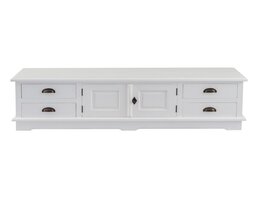 Mobile TV Brighton 160x40x50cm bianco