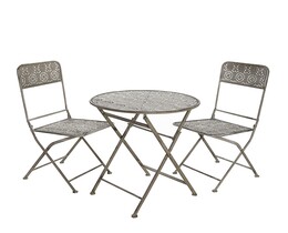 Set da giardino Zoe con tavolo e 2 sedie