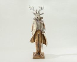 Figurka decoracyjna Gentiluomo Cervo 30x9x69 cm