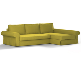 Divano letto Backabro con coprichaise longue