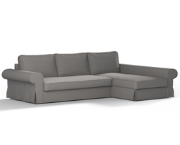 Divano letto Backabro con coprichaise longue