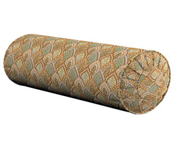 Cuscino cilindrico con pieghe
