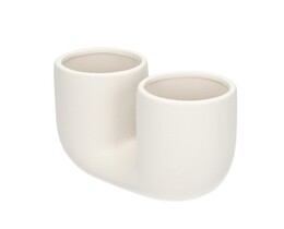 Wazon Minestra 12cm bianco