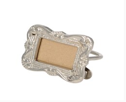 Obrączka na serwetkę Cornice in argento