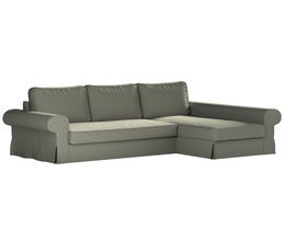 Divano letto Backabro con coprichaise longue