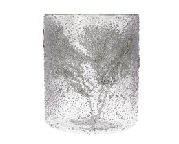 Świecznik Twig II ⌀20cm argento