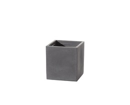 Coperchio per vaso Cubus Grigio 29 x 29 x 40 cm