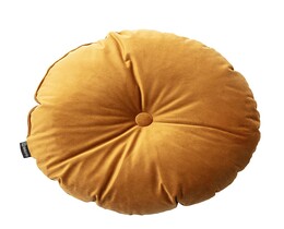 Cuscino rotondo con bottone