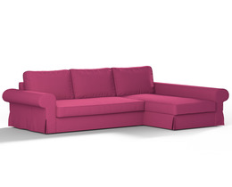 Divano letto Backabro con coprichaise longue