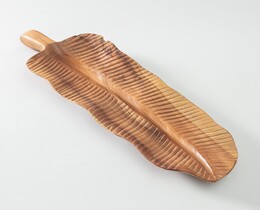 Foglia di legno di Patera 60x18 cm
