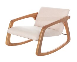 Poltrona a dondolo Treston 64x59x72cm