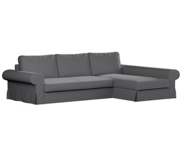 Divano letto Backabro con coprichaise longue
