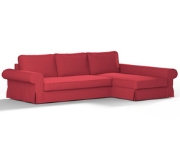 Divano letto Backabro con coprichaise longue