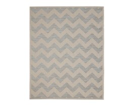 Dywan Modern Chevron beige/blu ghiaccio 160x230 cm