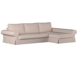 Divano letto Backabro con coprichaise longue