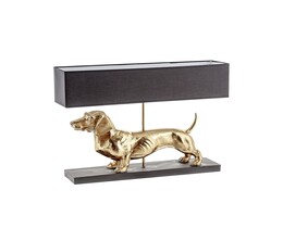 Lampada da tavolo Gold Dog 48cm