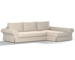 Divano letto Backabro con coprichaise longue