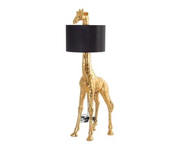Lampada da terra Giraffa dorata 171 cm