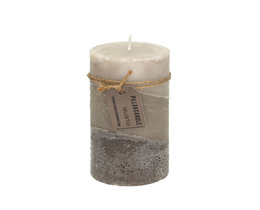 Świeca Lucia 14 cm marmo marrone