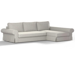Divano letto Backabro con coprichaise longue
