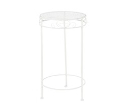 Supporto per piante margherite, 70 cm, bianco
