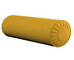 Cuscino cilindrico con pieghe
