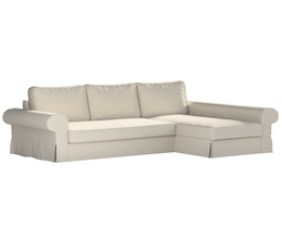 Divano letto Backabro con coprichaise longue