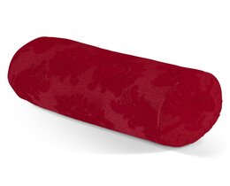 Cuscino cilindrico con pieghe