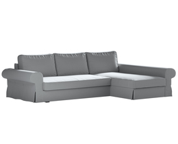 Divano letto Backabro con coprichaise longue