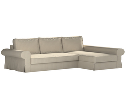 Divano letto Backabro con coprichaise longue