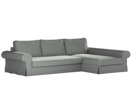 Divano letto Backabro con coprichaise longue