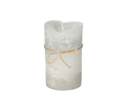 Świeca Dorotea 15 cm grigio cristallo