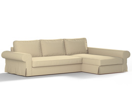 Divano letto Backabro con coprichaise longue