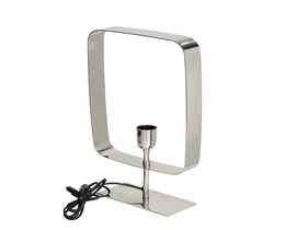 Lampada da tavolo Theo Silver 46 cm