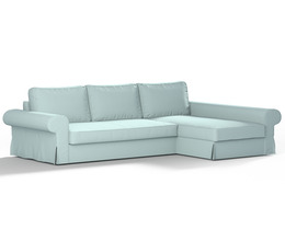 Divano letto Backabro con coprichaise longue