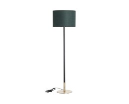 Lampada da terra Hailey verde scuro, 162 cm